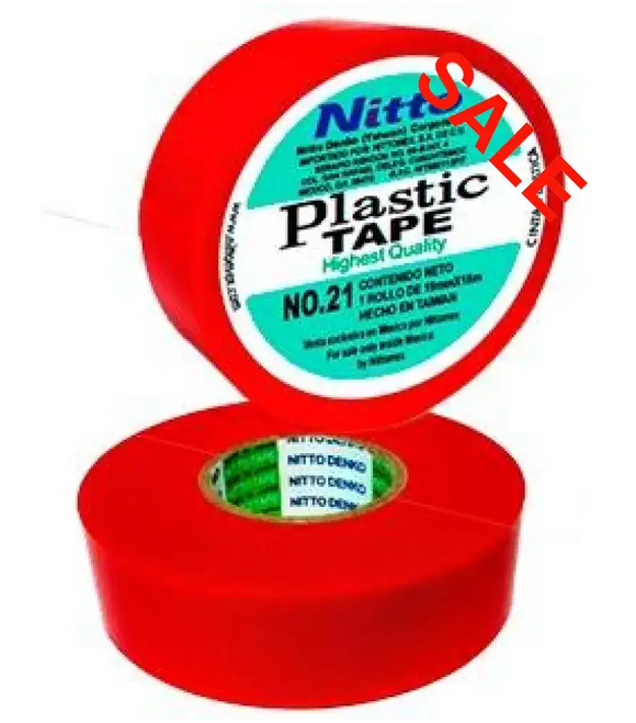 NITTO | Nitto 21 Insulation Tape Red 20m X 18mm - EAP2050 | NITTO 21  Official Distributor