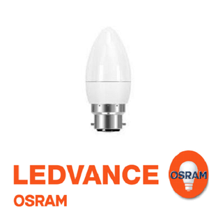 OSRAM LEDVANCE | Osram Ledvance  Candle LED Classic  B40 230v 5.5w 2700k B22 Non-Dimmable | LED CANDLE